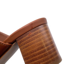 Load image into Gallery viewer, HERMES Sandals Ninon 50 GoldH262125Z 20350 Calf Leather Size 36