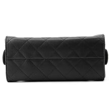 Load image into Gallery viewer, CHANEL CHANEL25 ChainShoulder Bag BlackAS5631 Caviar Leather Size Mini