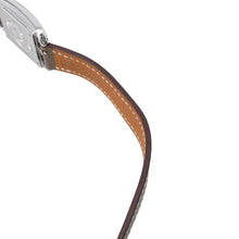 Load image into Gallery viewer, HERMES Cape Cod Dubrutur W23mm Stainless Steel Swift Leather(Etoupe) White DialCC1.210c
