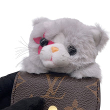 Load image into Gallery viewer, LOUIS VUITTON Bag Charm - LV Cute Kitten GrayM03512 Monogram Faux Fur
