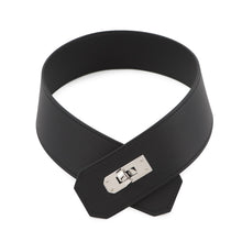 Load image into Gallery viewer, HERMES Kelly Necklace Size Large BlackH500285FK89 Swift Leather
