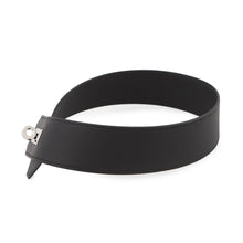 Load image into Gallery viewer, HERMES Kelly Necklace Size Large BlackH500285FK89 Swift Leather