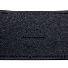 Load image into Gallery viewer, HERMES Kelly Necklace Size Large BlackH500285FK89 Swift Leather