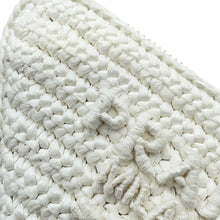 Load image into Gallery viewer, PRADA Saffiano Leather Triangle 2-Way Shoulder Bag White1NR015 Leather Raffia