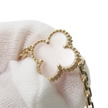 Load image into Gallery viewer, Van Cleef & Arpels Vintage Alhambra Necklace with 20 Crystal MotifsVCARP39C00 18K Yellow Gold