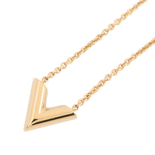 Load image into Gallery viewer, LOUIS VUITTON Essential V Necklace GoldM00857 Metal