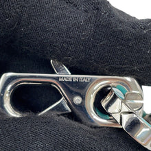 将图像加载到图库查看器中,LOUIS VUITTON Collier Monogram Links Chain Necklace Silver/Turquise BlueM80194 Metal