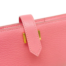 Load image into Gallery viewer, HERMES Bean Soufre Rose Lipstick Chevre Myzore Goatskin