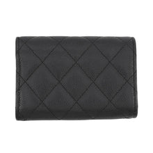 将图像加载到图库查看器中,CHANEL Classic Small Flap Wallet BlackAP0230-B10583-C3906 Caviar Leather