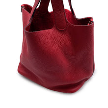 Load image into Gallery viewer, HERMES Picotin Lock Rouge Casaque Taurillon Clemence Size MM
