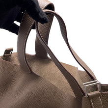将图像加载到图库查看器中,HERMES Picotin Lock Etoupe Taurillon Clemence Size GM