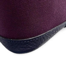 将图像加载到图库查看器中,HERMES Garden Party Cassis/Blue Nuit Toile Officier Negonda Leather Size TPM