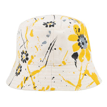 将图像加载到图库查看器中,MIUMIU Painted Bucket Hat Size S Beige/Multicolor Cotton100%