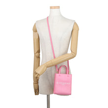 Load image into Gallery viewer, Givenchy G Tote Mini Vertical 2WAY Bag Bright PinkBB50R9B1GT-670 PVC Leather