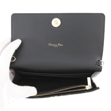 Load image into Gallery viewer, Dior Karo Chain Wallet Black/MulticolorS5134OBQJ_M911 Leather