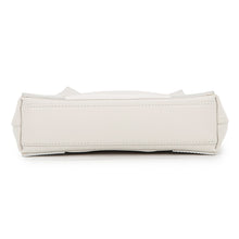 Load image into Gallery viewer, BALENCIAGA NavyCabas White390346AQ38N2681 Canvas Leather Size XS