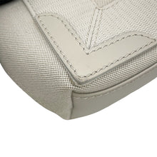 Load image into Gallery viewer, BALENCIAGA NavyCabas White390346AQ38N2681 Canvas Leather Size XS