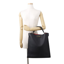 将图像加载到图库查看器中,FENDI Peekaboo X-Lite Fit 2-Way Tote Black7VA447A6FW Leather
