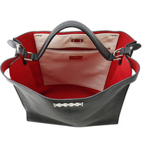 将图像加载到图库查看器中,FENDI Peekaboo X-Lite Fit 2-Way Tote Black7VA447A6FW Leather