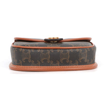 Load image into Gallery viewer, CELINE Mini Buzzas Triomphe Shoulder Tan196702BZJ.04LU PVC Leather