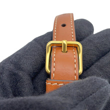 Load image into Gallery viewer, CELINE Mini Buzzas Triomphe Shoulder Tan196702BZJ.04LU PVC Leather