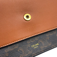 Load image into Gallery viewer, CELINE Triomphe Flap Shoulder Wallet Tan10D852CG9.04LU PVC/Leather