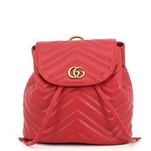 Load image into Gallery viewer, GUCCI GG Marmont Backpack Red528129 DRW4T 6433 Leather