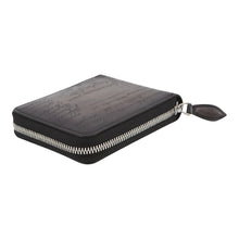 Load image into Gallery viewer, Berluti Itauba Square Compact Wallet Dark Gray Leather