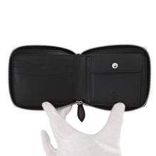 Load image into Gallery viewer, Berluti Itauba Square Compact Wallet Dark Gray Leather