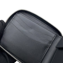 Load image into Gallery viewer, Berluti Itauba Square Compact Wallet Dark Gray Leather