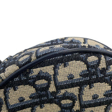 将图像加载到图库查看器中,Dior Oblique Saddlebag Mini Navy/BeigeM0447CTZQ_M928 Canvas Leather