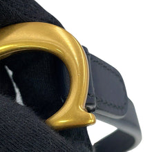将图像加载到图库查看器中,Dior Oblique Saddlebag Mini Navy/BeigeM0447CTZQ_M928 Canvas Leather