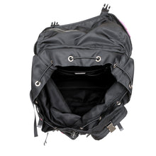 Load image into Gallery viewer, PRADA Backpack Black/Fuchsia/Multicolor2VZ136 Nylon Leather
