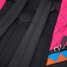Load image into Gallery viewer, PRADA Backpack Black/Fuchsia/Multicolor2VZ136 Nylon Leather