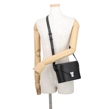 Load image into Gallery viewer, SAINT LAURENT PARIS TUC BOX Shoulder Black710286BWR0E1000 Leather Size Medium
