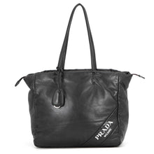 Load image into Gallery viewer, PRADA Logo tote Black1BG223 Leather