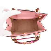 将图像加载到图库查看器中,GUCCI Diana Bamboo Mini 2-way Bag Pink655661 Leather Bamboo Size Mini