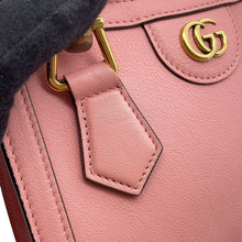 将图像加载到图库查看器中,GUCCI Diana Bamboo Mini 2-way Bag Pink655661 Leather Bamboo Size Mini