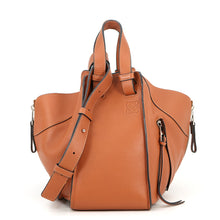 将图像加载到图库查看器中,LOEWE Hammock 2-Way Bag Tan387.30.N60 Calf Leather Size Small