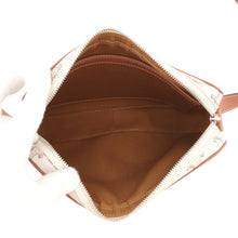 将图像加载到图库查看器中,CELINE Triomphe Logo Shoulder Ivory/Brown194502 PVC Leather Size Medium