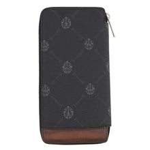 Load image into Gallery viewer, Berluti Itauba Vertical Long Wallet Black/Brown Leather