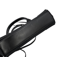Load image into Gallery viewer, BALENCIAGA NavyCabas Black390346AQ38N1000 Canvas Leather Size XS