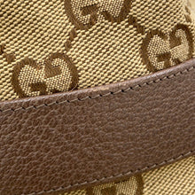 将图像加载到图库查看器中,GUCCI GG Canvas bucket hat Size M/58㎝ Beige/Brown576587 4HG62 2564 Canvas Leather