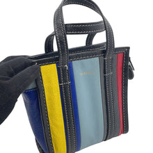 Load image into Gallery viewer, BALENCIAGA Bazar XXS 2WAYBag Black/Multicolor513988 Leather