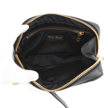Load image into Gallery viewer, MIUMIU Materasse Clutch Bag Black5BF122_N88_F0002 Leather