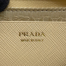 将图像加载到图库查看器中,PRADA Triangle W Mini Pouch 2WAY Bag Beige1NR015 Fur Leather