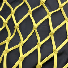 Load image into Gallery viewer, PRADA Mesh Tote Bag Yellow/Black1BC072 Leather Nylon