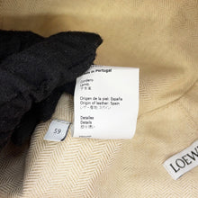 Load image into Gallery viewer, LOEWE fisherman hat Size 59 Tan112.10.010 Napa Calf Leather