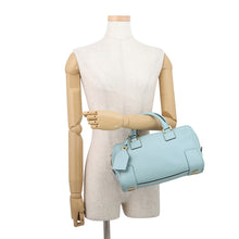 Load image into Gallery viewer, LOEWE Amazona 28 2WAY Bag Light Blue352.30.N03 Leather
