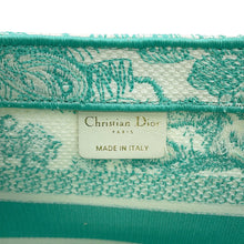 Load image into Gallery viewer, Dior Toile de Jouy Embroidery Pannier Hat Bag AquamarineM1328CTDT_M51E Canvas